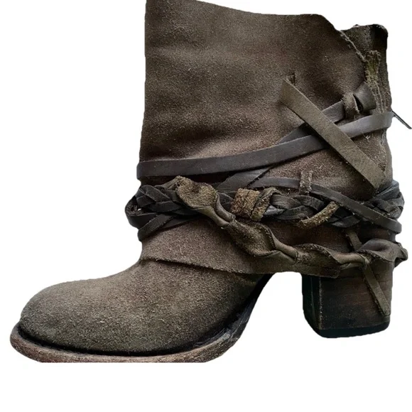 FREEBIRD by Steven CAIRO Suede Leather BOOTS Size 6 - Picture 2 of 16